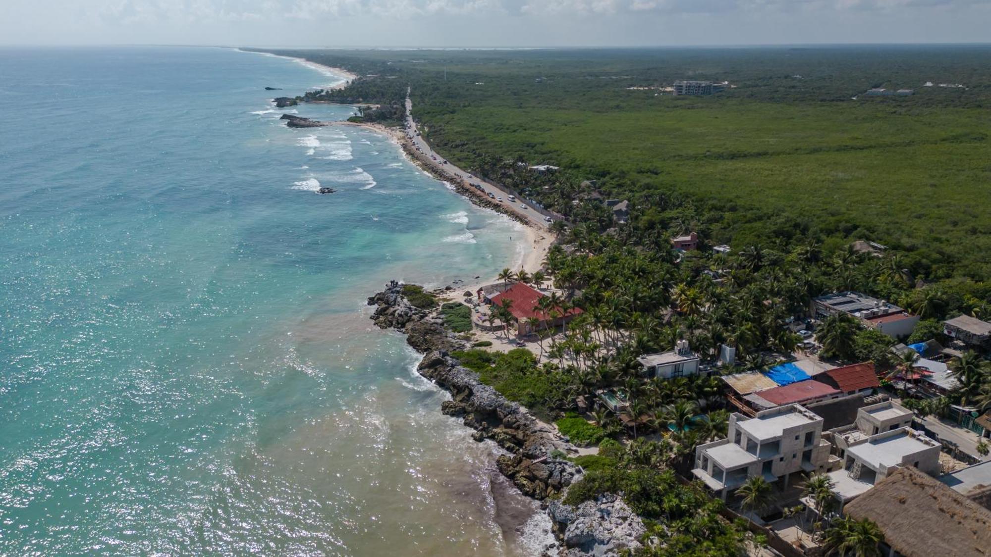 Tropicalito Villa On The Beach Tulum Exteriör bild